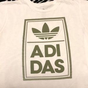 army green adidas shirt